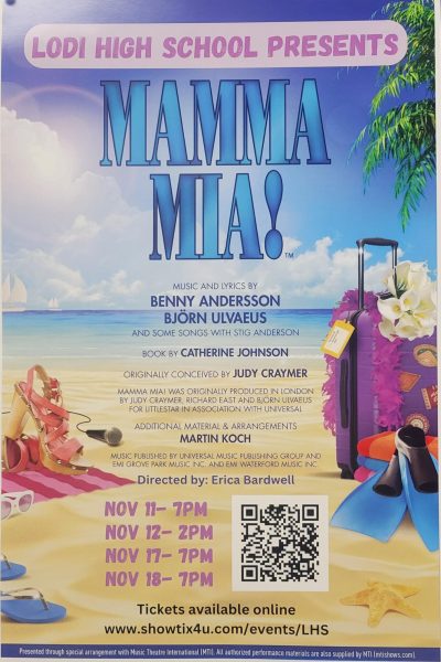 Mamma Mia Musical poster 2023