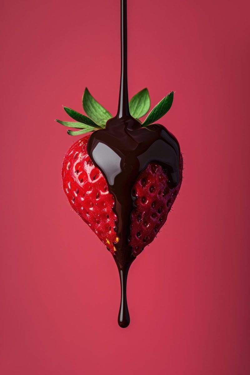 AI-Generated Chocolate-Covered Strawberry