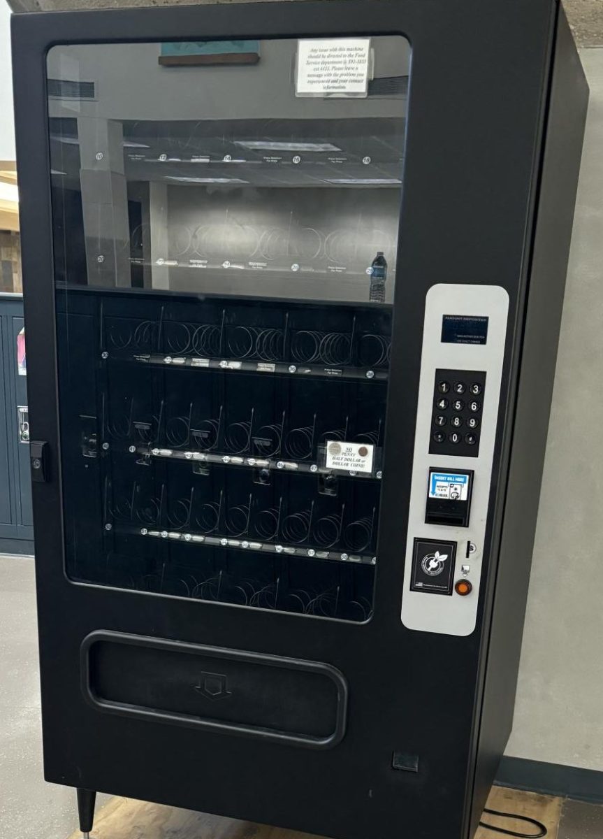 Vending Machine Located underneath stairwell